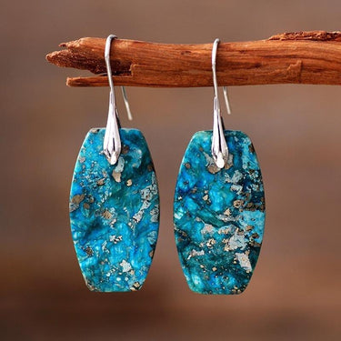 Nature's Art Jasper Earrings-Your Soul Place